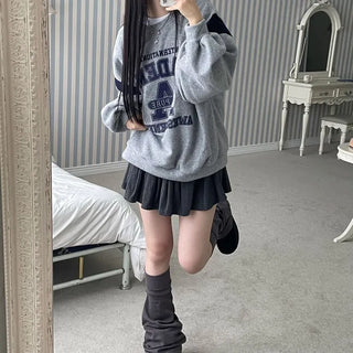 Ruin knee-high bootcut shibori long leg warmers