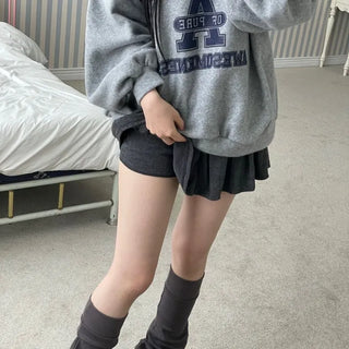 Ruin knee-high bootcut shibori long leg warmers