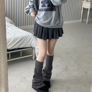 Ruin knee-high bootcut shibori long leg warmers