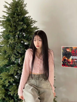 Mate Buckle Wide Pigment Washed Denim Pants