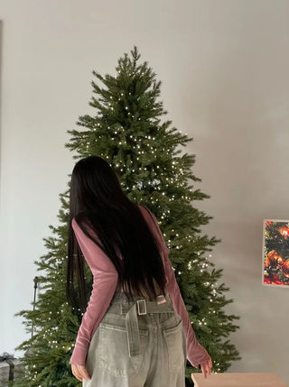 Mate Buckle Wide Pigment Washed Denim Pants