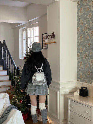 Shiru Wool Poggle Thick Cozy Knit Long Muffler Scarf