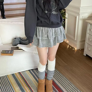 Shiru Wool Poggle Thick Cozy Knit Long Muffler Scarf