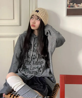 Shiru Wool Poggle Thick Cozy Knit Long Muffler Scarf