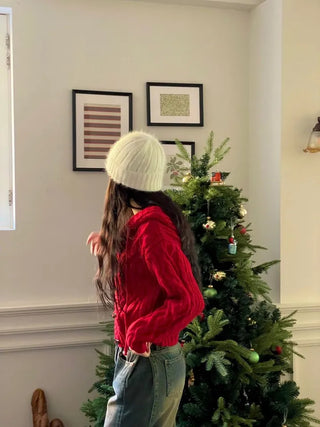 Yuko side cut team wide denim pants 2 sizes