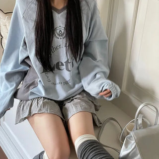 Kitsch Love Cancan Banding Tiered Mini Skirt