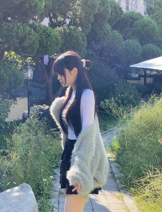 Kitsch Love Cancan Banding Tiered Mini Skirt