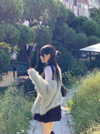 Kitsch Love Cancan Banding Tiered Mini Skirt