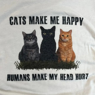 Kitty World side shirring crop long sleeve t-shirt one color