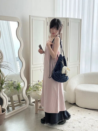 Maxi Skirt Denim Long Skirt 2size