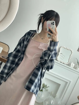 Maxi Skirt Denim Long Skirt 2size