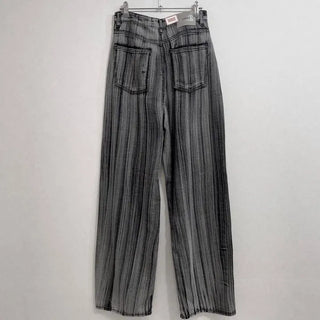 Mori Brush Wash Wide Denim Pants