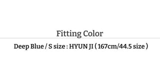 Kobe Sand Washed Deep Blue Wide Denim 2size