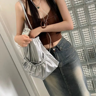 DIEN X Long Strap Ribbon Halter Neck Sleeveless