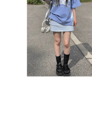 Kaka Banding Cancan Mini Skirt