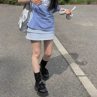 Kaka Banding Cancan Mini Skirt