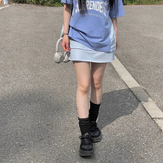 Kaka Banding Cancan Mini Skirt