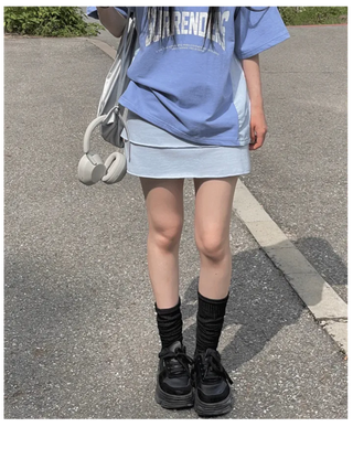 Kaka Banding Cancan Mini Skirt