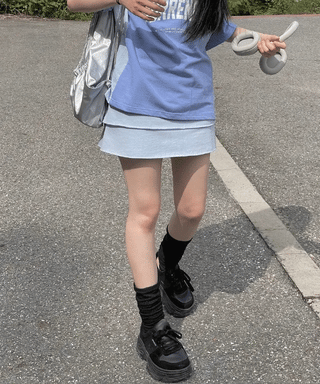 Kaka Banding Cancan Mini Skirt