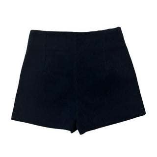 Dolly Corduroy Golden High-Waist Shorts