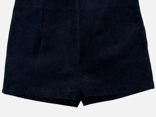 Dolly Corduroy Golden High-Waist Shorts