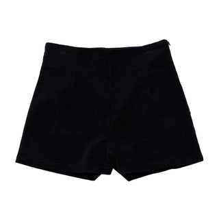 Dolly Corduroy Golden High-Waist Shorts