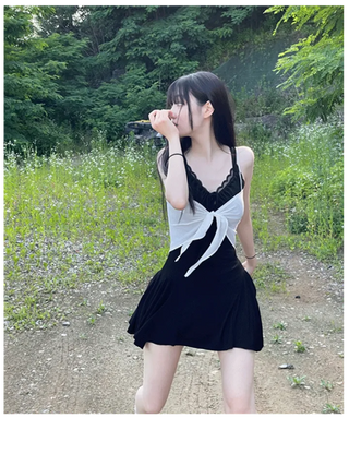 Casey Sleeveless Bustier Mini One-Piece