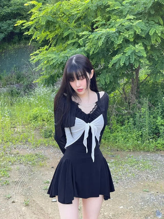 Casey Sleeveless Bustier Mini One-Piece