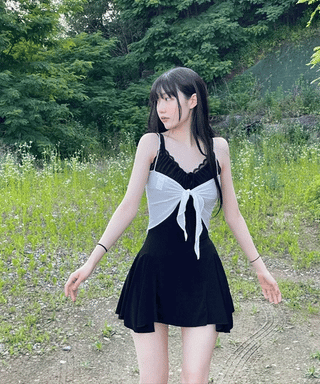 Casey Sleeveless Bustier Mini One-Piece