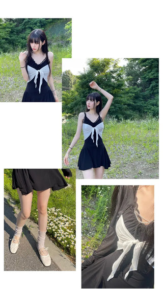 Casey Sleeveless Bustier Mini One-Piece