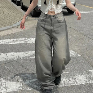 Cooling Vintage Wide Denim Pants