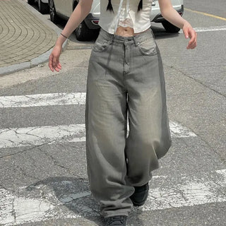 Cooling Vintage Wide Denim Pants