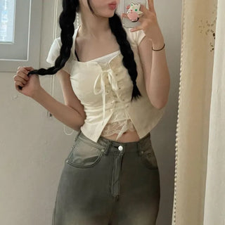 Cooling Vintage Wide Denim Pants