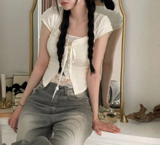 Cooling Vintage Wide Denim Pants