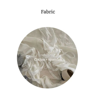 Chichi Strap Ribbon Ballet Core Knee Socks