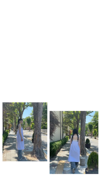 Pure Cotton Vintage Punching Ribbon Long Dress