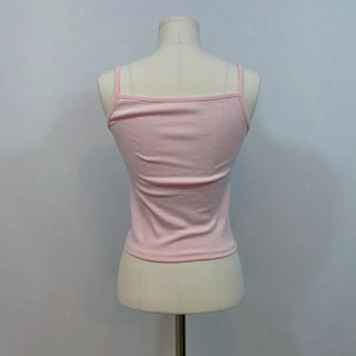 Apple Lace Shirring Layered Sleeveless Nashi