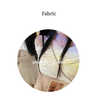Apple Lace Shirring Layered Sleeveless Nashi