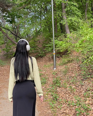 Casey shirring side-slit sleeveless bustier long one-piece dress