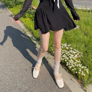 Casey shirring side-slit sleeveless bustier long one-piece dress