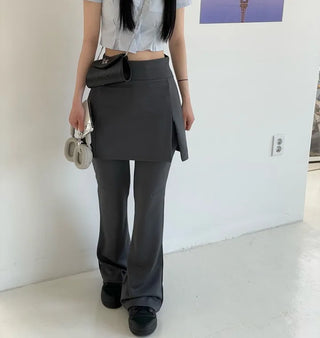 Vivi tight fit collar crop pintuck shirt