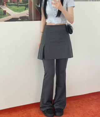 Vivi tight fit collar crop pintuck shirt