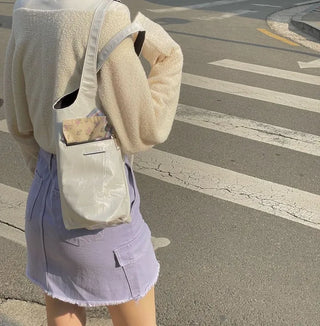 Cool Kitsch Cargo Cut Cotton Skirt in