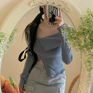 Cool Kitsch Cargo Cut Cotton Skirt in