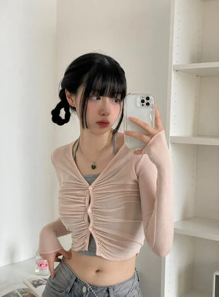 Amy X Strappy Golji Crop Sleeveless Top