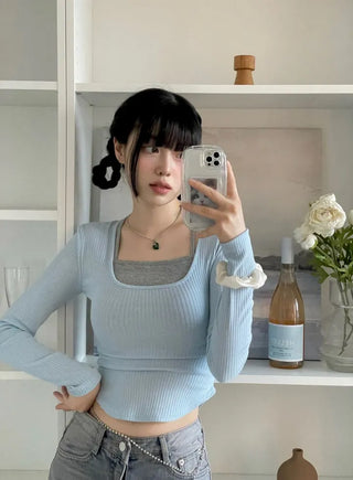 Amy X Strappy Golji Crop Sleeveless Top
