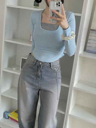 Amy X Strappy Golji Crop Sleeveless Top