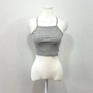 Amy X Strappy Golji Crop Sleeveless Top