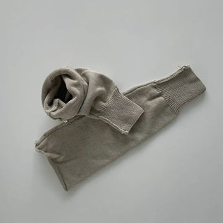 Rigo Shibori Loose Knit Leg Warmers