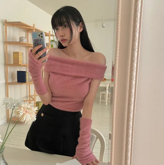 Dylan Pleated Button Wrap Back Banding Skirt Pants